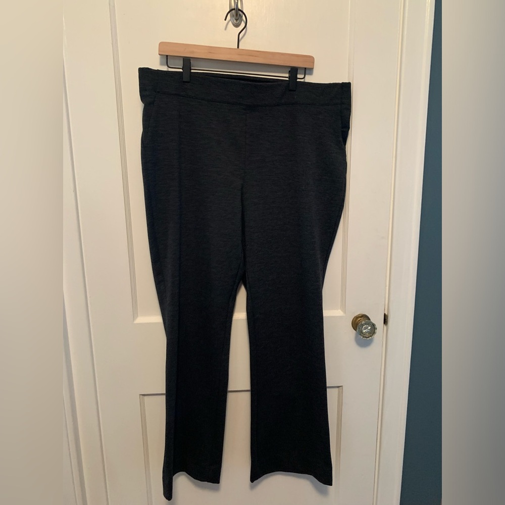 Simply Vera bootcut charcoal grey pants